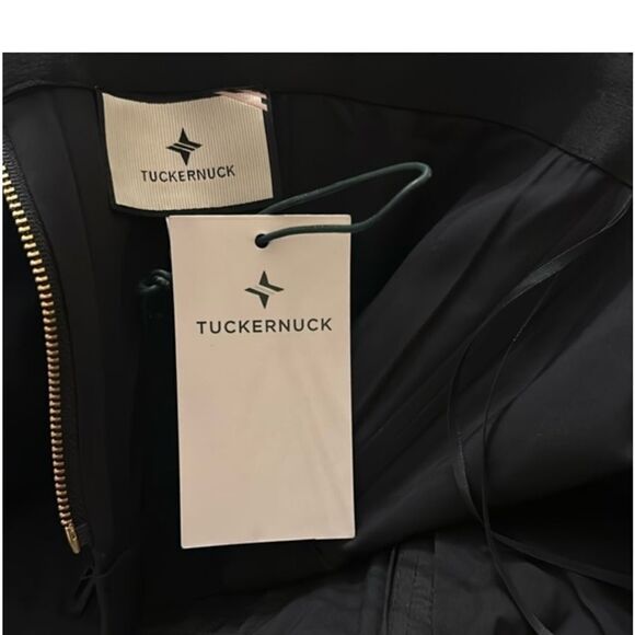 Tuckernuck | Strapless Black Crepe Marin Top | L NWT - Picture 7 of 9